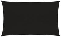 vidaXL Sonnensegel 160 g/m&sup2; Schwarz 2x4,5 m HDPE