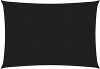 vidaXL Sonnensegel 160 g/m&sup2; Schwarz 2,5x3,5 m HDPE