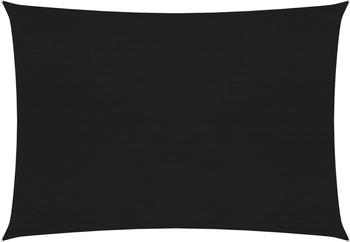 vidaXL Sonnensegel 160 g/m&sup2; schwarz 2,5x3,5m HDPE (311728)