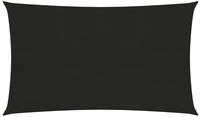 vidaXL Sonnensegel 160 g/m&sup2; Schwarz 2,5x5 m HDPE