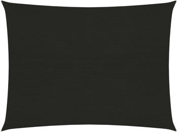 vidaXL Sonnensegel 160 g/m&sup2; schwarz 6x7m HDPE (311744)