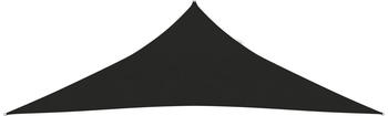 vidaXL Sonnensegel 160 g/m² schwarz 2,5x2,5x3,5m HDPE (311746)