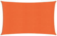vidaXL Sonnensegel 160 g/m&sup2; Orange 2x4,5 m HDPE