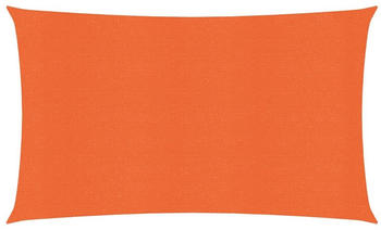 vidaXL Sonnensegel 160 g/m² Orange 2x5m HDPE (311671)