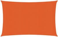 vidaXL Sonnensegel 160 g/m&sup2; Orange 2,5x3,5 m HDPE