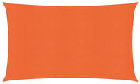 vidaXL Sonnensegel 160 g/m&sup2; Orange 2,5x5 m HDPE