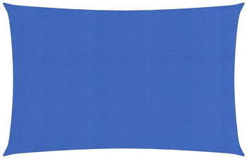 vidaXL Sonnensegel 160 g/m² blau 2x5m HDPE (311506)