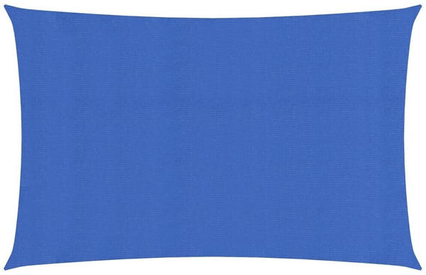 vidaXL Sonnensegel 160 g/m² blau 2x5m HDPE (311506)