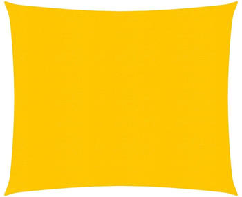 vidaXL Sonnensegel 160 g/m² Gelb 2,5x2,5m HDPE (311548)