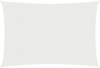 vidaXL Sonnensegel 160 g/m² weiß 2x5m HDPE (311231)