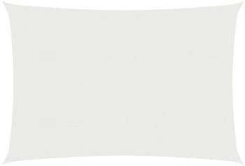 vidaXL Sonnensegel 160 g/m&sup2; wei&szlig; 2,5x3m HDPE (311232)