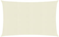 vidaXL Sonnensegel 160 g/m&sup2; Creme 2x3 m HDPE