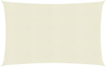 vidaXL Sonnensegel 160 g/m² creme 2x3m HDPE (311172)