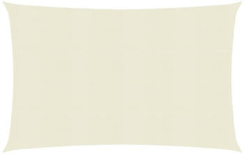 vidaXL Sonnensegel 160 g/m² creme 2x3,5m HDPE (311173)