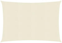 vidaXL Sonnensegel 160 g/m&sup2; Creme 3x4 m HDPE
