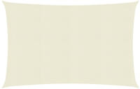 vidaXL Sonnensegel 160 g/m&sup2; Creme 3x5 m HDPE
