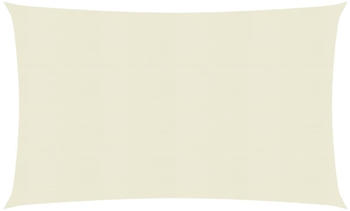 vidaXL Sonnensegel 160 g/m&sup2; creme 3,5x4,5m HDPE (311186)