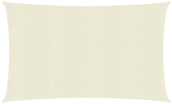 vidaXL Sonnensegel 160 g/m&sup2; creme 6x7m HDPE (311194)