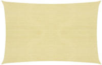 vidaXL Sonnensegel 160 g/m&sup2; Beige 2,5x3 m HDPE