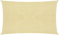 vidaXL Sonnensegel 160 g/m&sup2; Beige 2,5x4,5 m HDPE