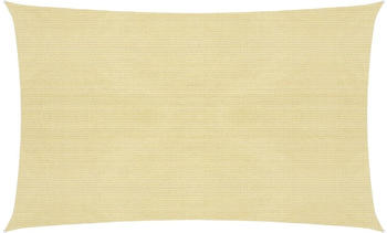 vidaXL Sonnensegel 160 g/m² beige 2,5x4,5m HDPE (311125)