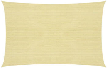 vidaXL Sonnensegel 160 g/m² beige 3,5x5m HDPE (311132)