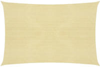 vidaXL Sonnensegel 160 g/m&sup2; Beige 5x6 m HDPE