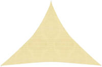vidaXL Sonnensegel 160 g/m&sup2; Beige 3x3x3 m HDPE