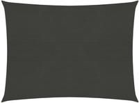 vidaXL Sonnensegel 160 g/m&sup2; Anthrazit 2x2,5 m HDPE