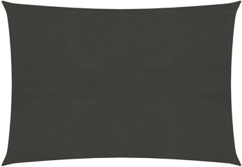 vidaXL Sonnensegel HDPE 2x3,5m anthrazit (311063)