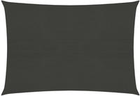 vidaXL Sonnensegel 160 g/m&sup2; Anthrazit 2,5x3,5 m HDPE