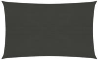 vidaXL Sonnensegel 160 g/m&sup2; Anthrazit 2,5x4 m HDPE