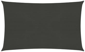 vidaXL Sonnensegel 160 g/m&sup2; anthrazit 2,5x4m HDPE (311069)