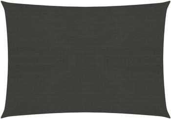 vidaXL Sonnensegel 160 g/m&sup2; anthrazit 3,5x4,5m HDPE (311076)