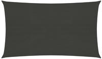 Sonnensegel 160 G/m2 Anthrazit 3,5x5 M Hdpe Vidaxl