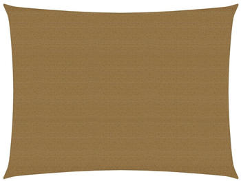 vidaXL Sonnensegel 160 g/m&sup2; taupe 2x3,5m HDPE (311393)