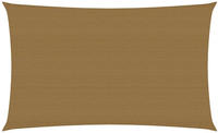 vidaXL Sonnensegel 160 g/m&sup2; Taupe 2x4,5 m HDPE