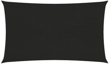 vidaXL Sonnensegel 160 g/m&sup2; schwarz 3x6m HDPE (311735)