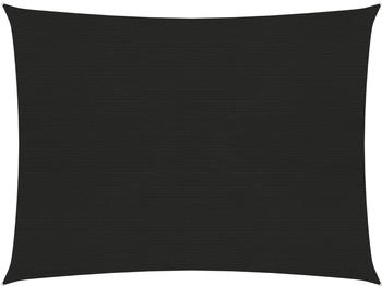 vidaXL Sonnensegel 160 g/m&sup2; schwarz 5x6m HDPE (311741)