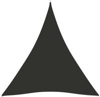 vidaXL Sonnensegel Oxford-Gewebe Dreieckig 3x4x4 m Anthrazit