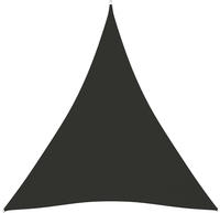 vidaXL Sonnensegel Oxford-Gewebe Dreieckig 5x6x6 m Anthrazit
