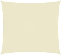 vidaXL Sonnensegel Oxford-Gewebe Rechteckig 2x3 m Creme