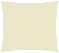 vidaXL Sonnensegel Oxford-Gewebe Rechteckig 2x3,5 m Creme