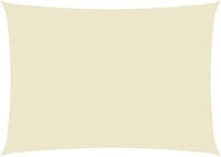 Vidaxl Sunshade Sail Oxford Fabric Rectangular 3x5 M Cream