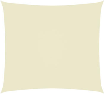 vidaXL Sonnensegel Oxford-Gewebe Rechteckig 3,5x4,5m creme (135214)