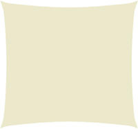vidaXL Sonnensegel Oxford-Gewebe Rechteckig 2,5x3 m Creme
