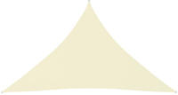 vidaXL Sonnensegel Oxford-Gewebe Dreieckig 5x5x6 m Creme