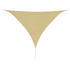 vidaXL Sonnensegel Oxford Gewebe Dreieckig 3,6x3,6x3,6m beige