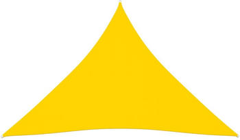 vidaXL Sonnensegel Oxford-gewebe Dreieckig 5x6x6m gelb