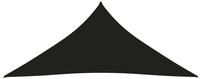 vidaXL Sonnensegel Oxford-Gewebe Dreieckig 5x6x6 m Schwarz